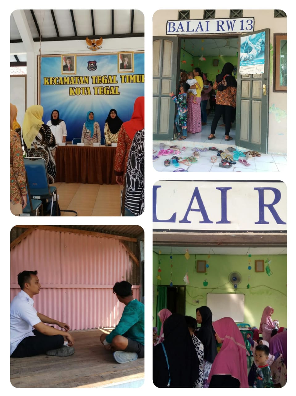 Pemberian informasi rehabilitasi dan pojok konseling Pemberian informasi rehabilitasi dan pojok konseling