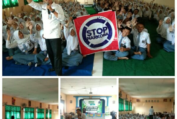 Road Show Go To School, Milenial Sehat Tanpa Narkoba di SMA N 5 Kota Tegal