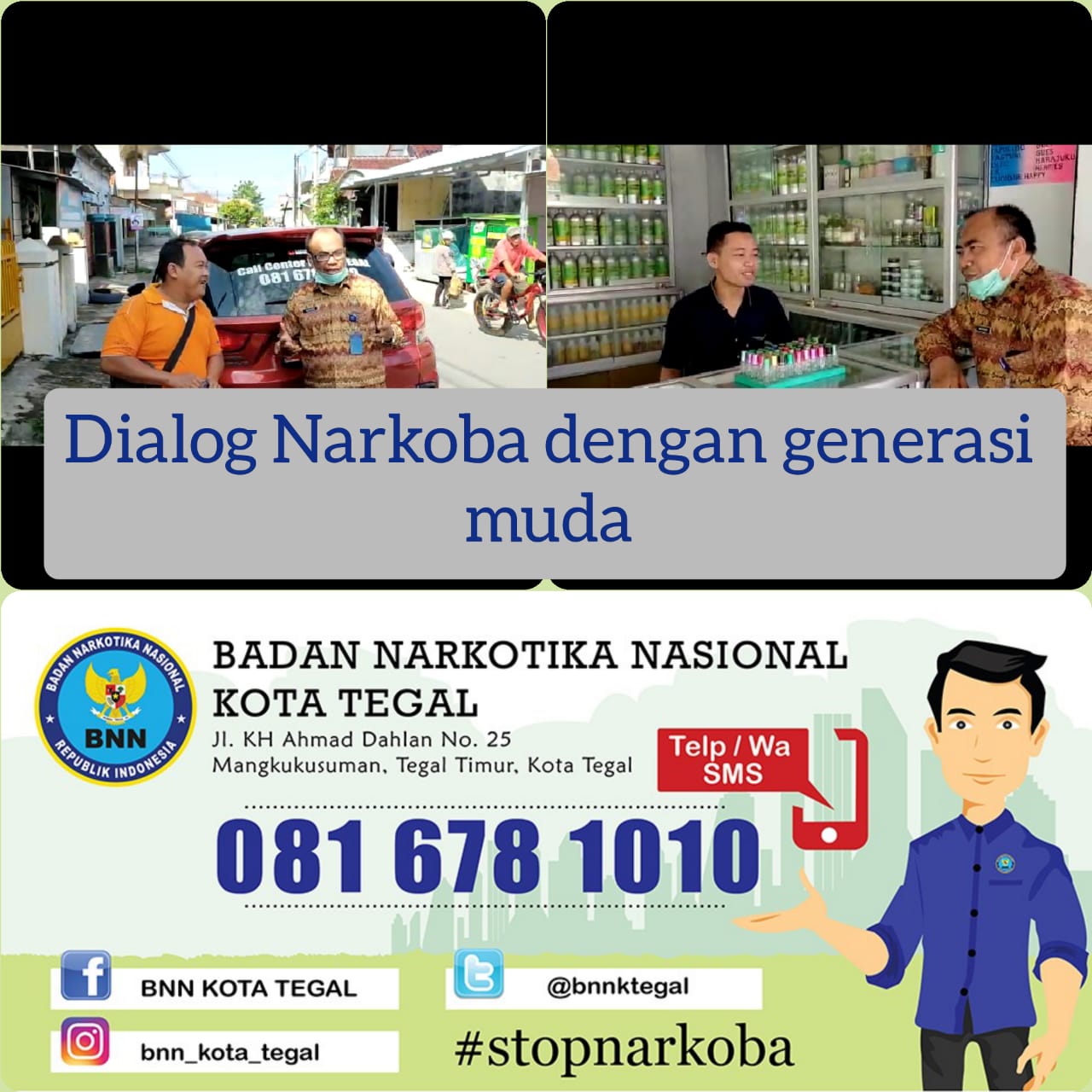Dialog Narkoba dengan generasi Muda Tegal Dialog Narkoba dengan generasi Muda Tegal
