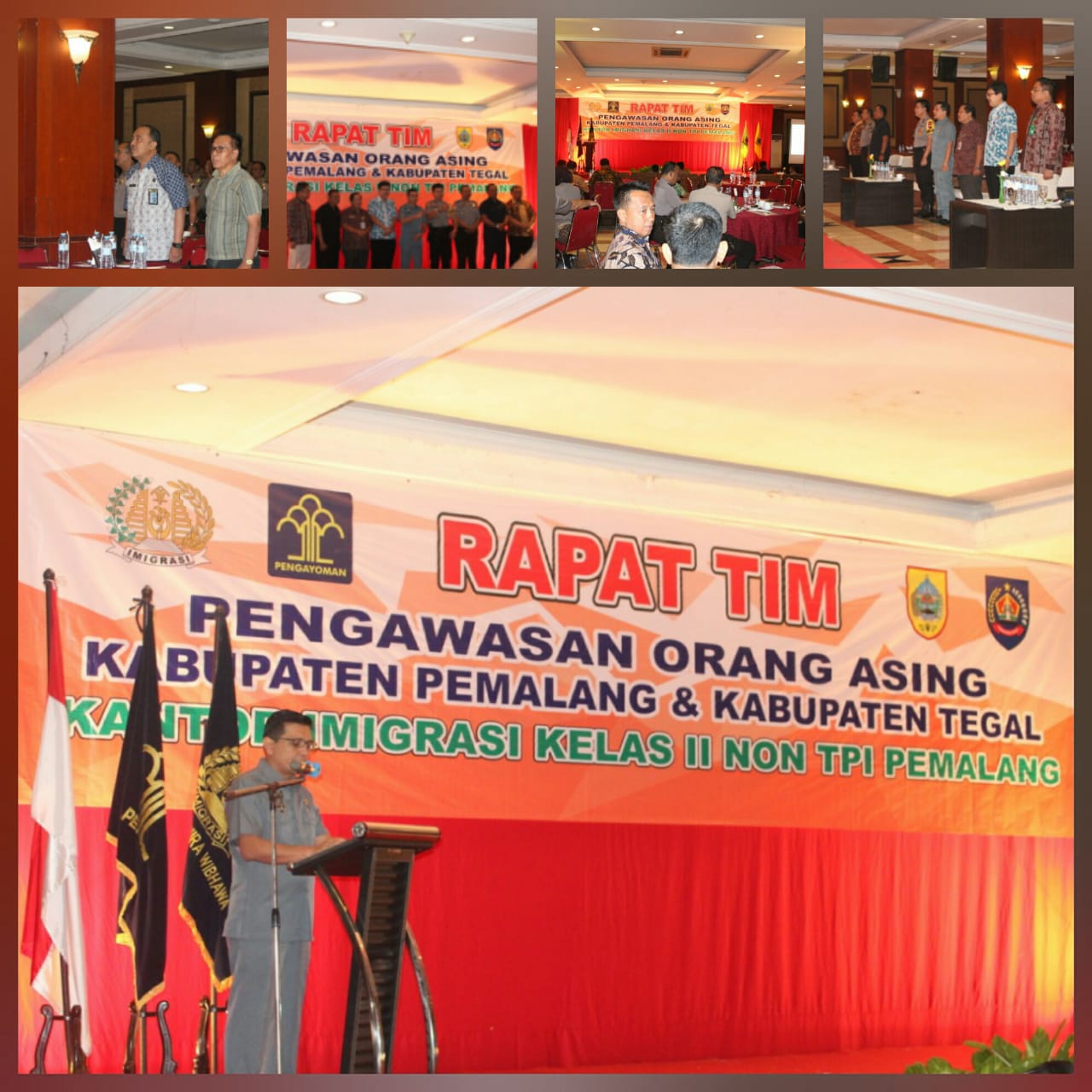 Diseminasi Tata Cara Pengawasan Orang Asing Kabupaten Pemalang & Kabupaten Tegal dan Tukar Menukar Data Informasi Berbasis SIDOA Diseminasi Tata Cara Pengawasan Orang Asing Kabupaten Pemalang & Kabupaten Tegal dan Tukar Menukar Data Informasi Berbasis SIDOA