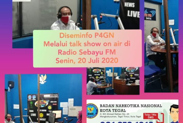 Diseminfo P4GN melalui Talk Show On Air di Radio Sebayu FM