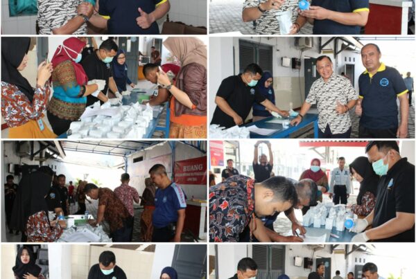 Tes Urine Bagi Pegawai Lapas Kelas IIB Tegal