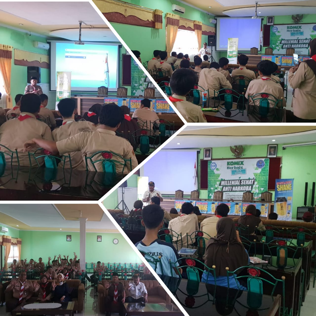 Road Show Go To School, Milenial Sehat Tanpa Narkoba DI SMA N 2 SLAWI Road Show Go To School, Milenial Sehat Tanpa Narkoba DI SMA N 2 SLAWI