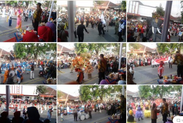 Karnaval Pawai Pembangunan Peringatan HUT ke 74 Republik Indonesia