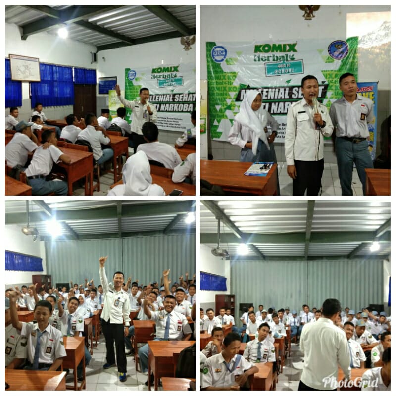 Road Show Go To School, Milenial Sehat Tanpa Narkoba Road Show Go To School, Milenial Sehat Tanpa Narkoba