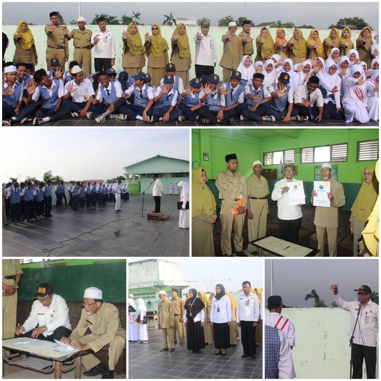 Diseminasi Informasi P4GN Melalui Sosialisasi dan MoU di SMP Al Khairiyyah Kota Tegal Diseminasi Informasi P4GN Melalui Sosialisasi dan MoU di SMP Al Khairiyyah Kota Tegal