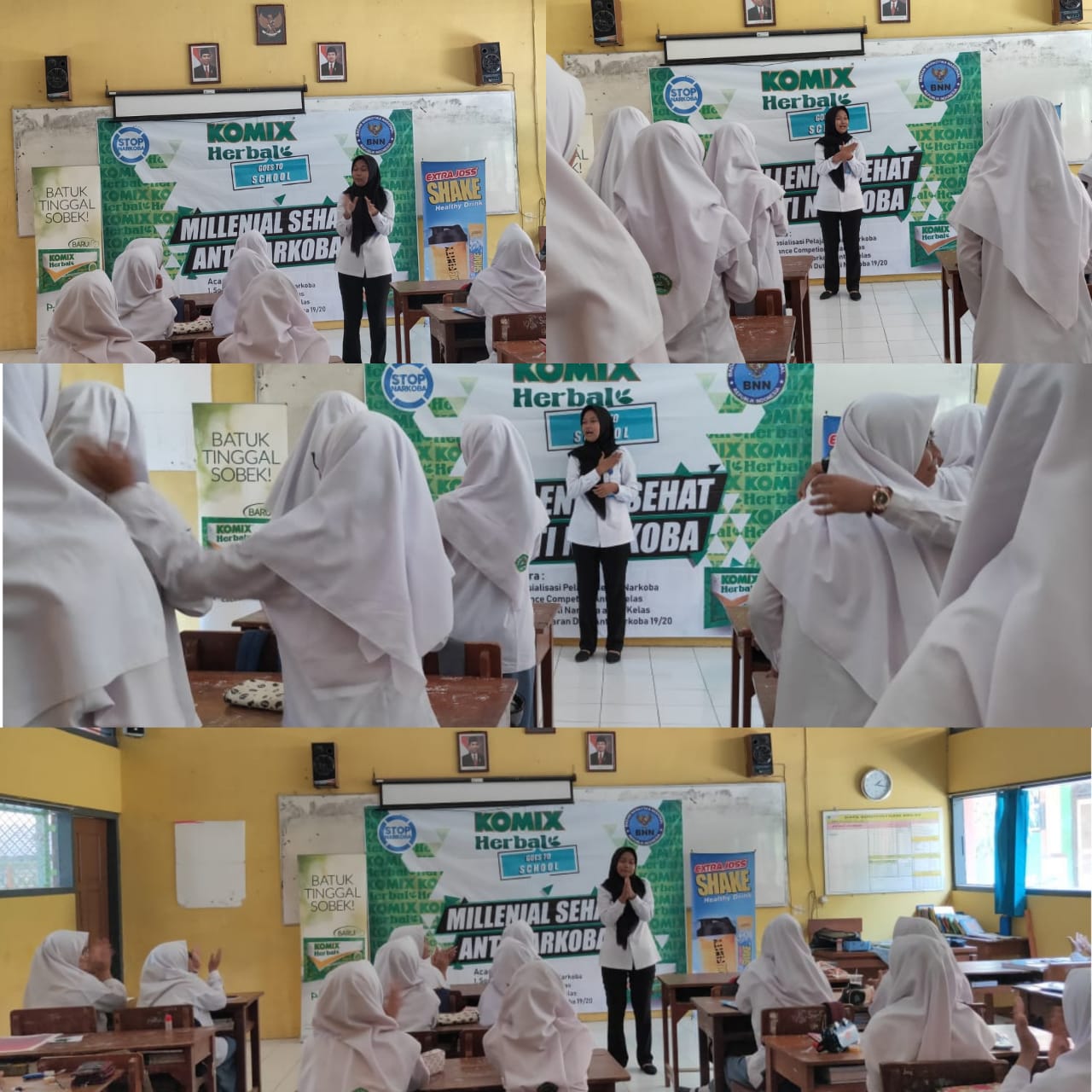Road Show Go To School, Milenial Sehat Tanpa Narkoba Road Show Go To School, Milenial Sehat Tanpa Narkoba