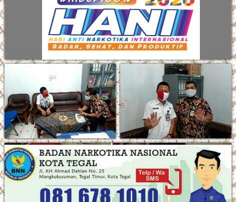 Koordinasi dalam rangka penerapan New Normal dan P4GN di Kelurahan Bersih Narkoba Kota Tegal (Tegasari) Koordinasi dalam rangka penerapan New Normal dan P4GN di Kelurahan Bersih Narkoba Kota Tegal (Tegasari)