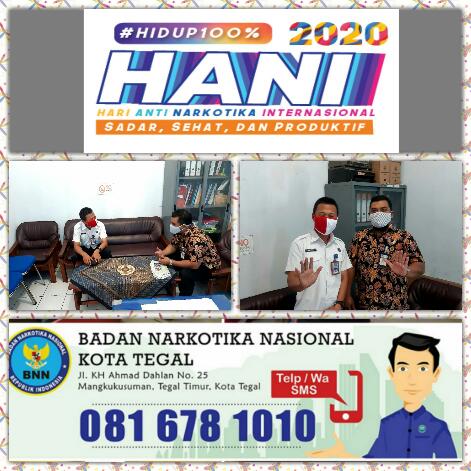 Koordinasi dalam rangka penerapan New Normal dan P4GN di Kelurahan Bersih Narkoba Kota Tegal (Tegasari) Koordinasi dalam rangka penerapan New Normal dan P4GN di Kelurahan Bersih Narkoba Kota Tegal (Tegasari)