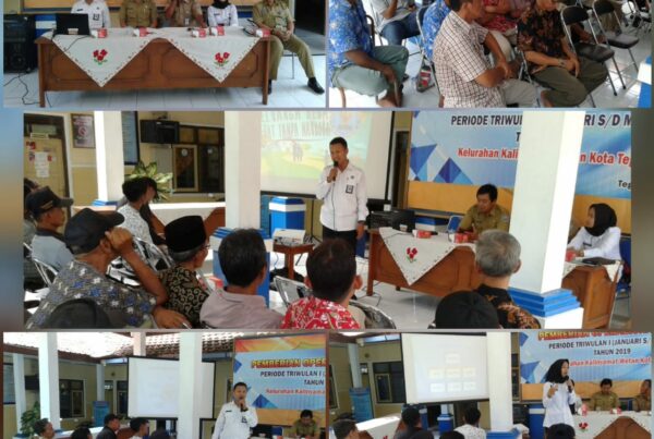 Diseminasi Informasi P4GN Kelurahan kalinyamat wetan