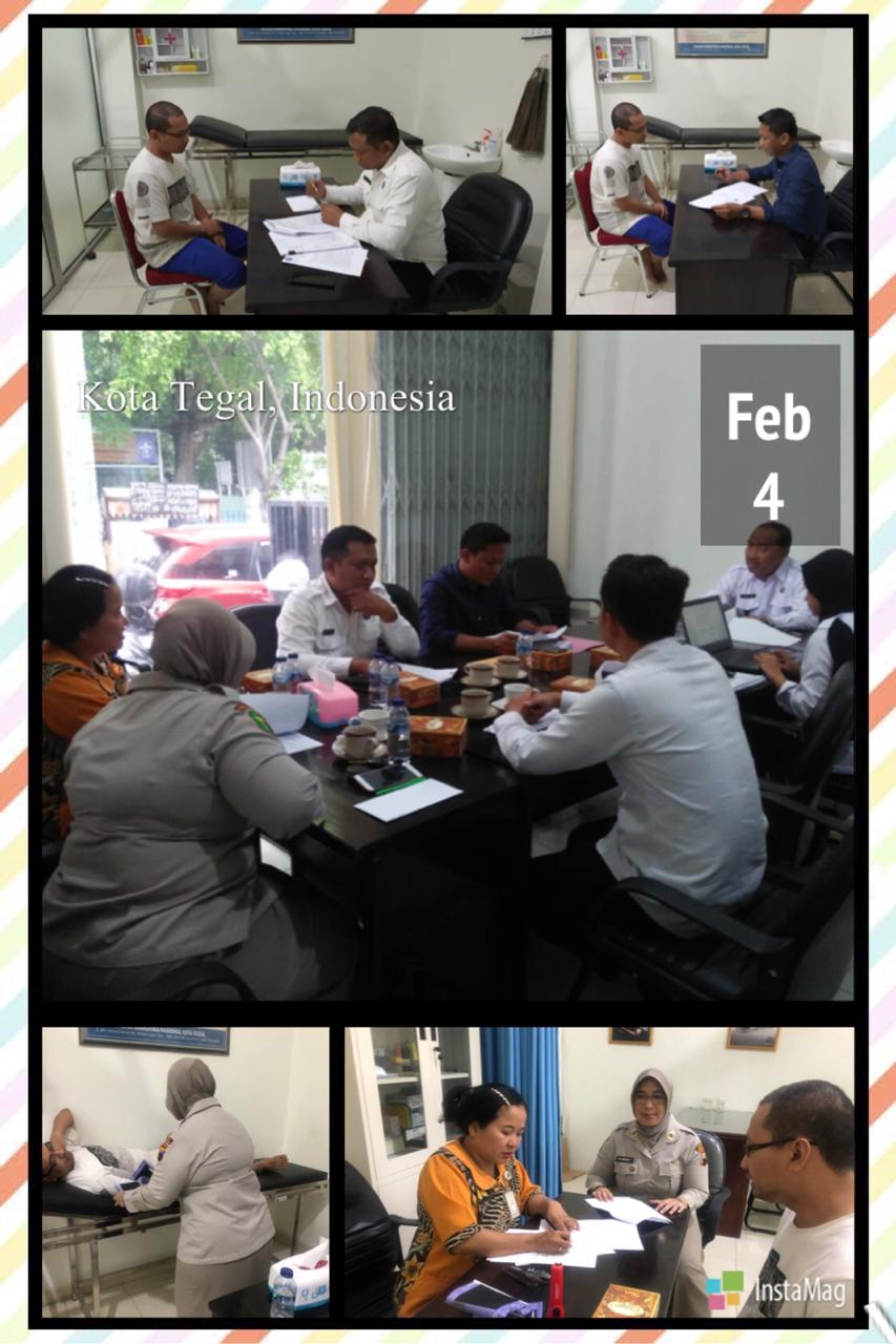 Asesmen Terpadu dan case conference tersangka inisial TB di BNN Kota Tegal Asesmen Terpadu dan case conference tersangka inisial TB di BNN Kota Tegal