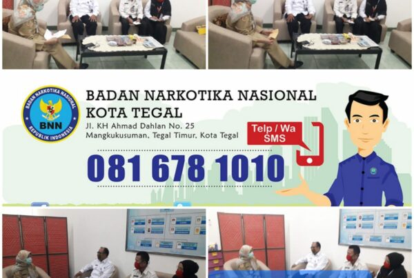 Koordinasi mewujudkan sinergitas antara Dinas Kesehatan dan BNNK Tegal dalam rangka pencegahan Covid-19 Koordinasi mewujudkan sinergitas antara Dinas Kesehatan dan BNNK Tegal dalam rangka pencegahan Covid-19