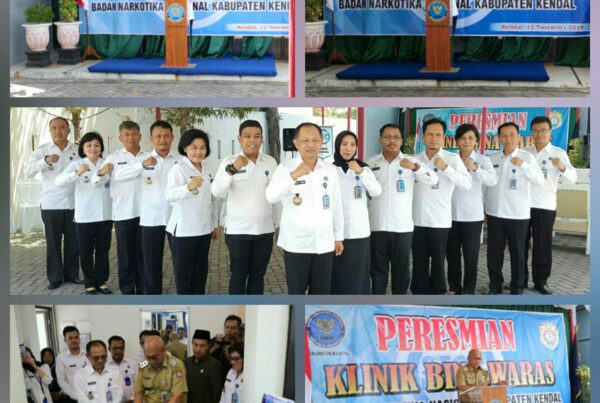 PERESMIAN KLINIK PRATAMA BINA WARAS BNN KABUPATEN KENDAL