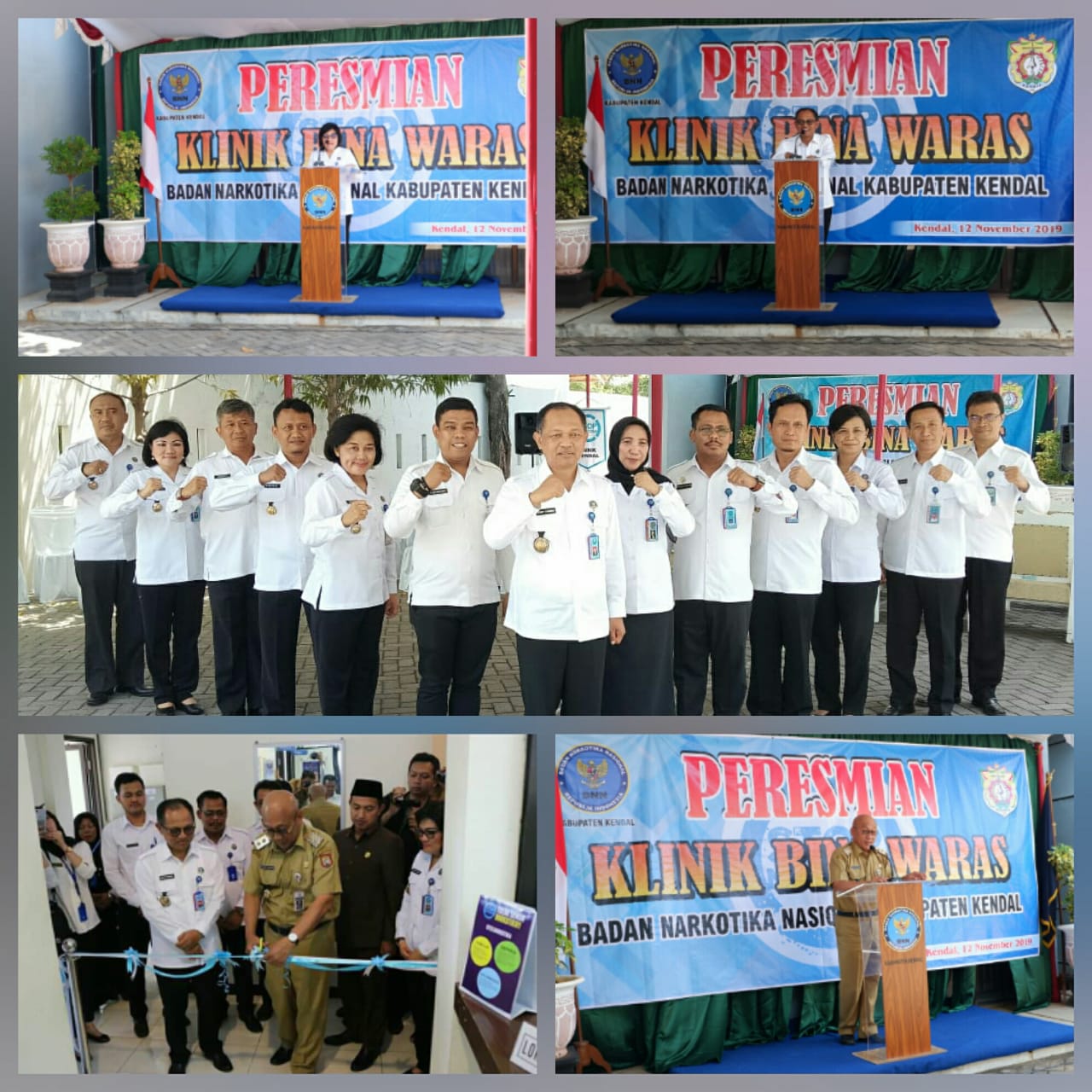 PERESMIAN KLINIK PRATAMA BINA WARAS BNN KABUPATEN KENDAL PERESMIAN KLINIK PRATAMA BINA WARAS BNN KABUPATEN KENDAL