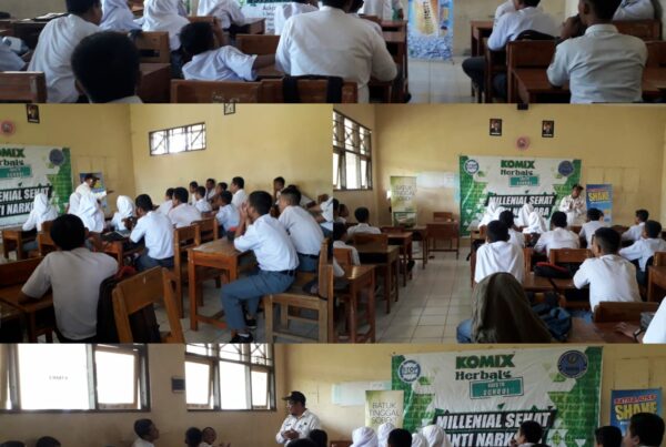 Road Show Go To School, Milenial Sehat Tanpa Narkoba DI SMK BINUS SLAWI