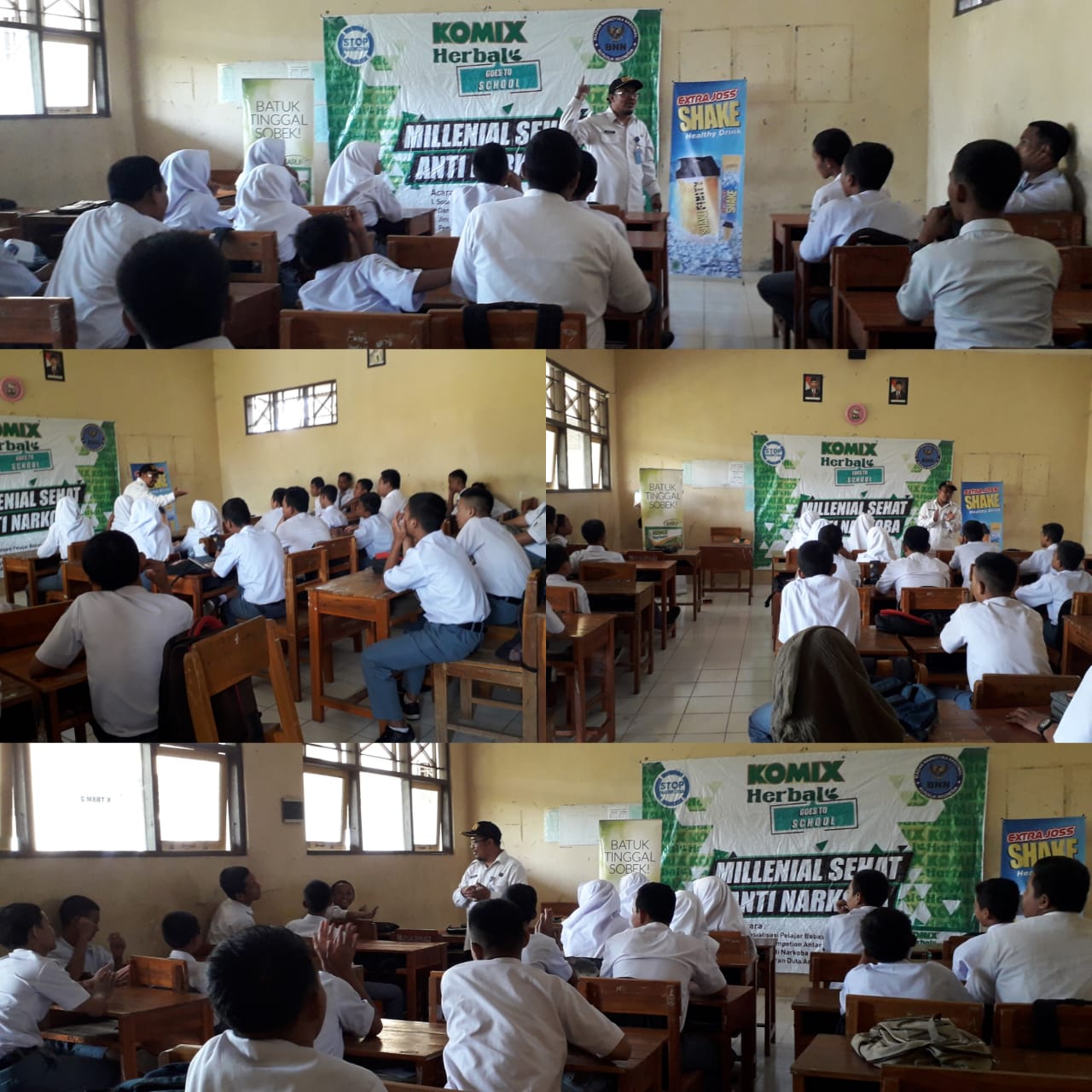 Road Show Go To School, Milenial Sehat Tanpa Narkoba DI SMK BINUS SLAWI Road Show Go To School, Milenial Sehat Tanpa Narkoba DI SMK BINUS SLAWI