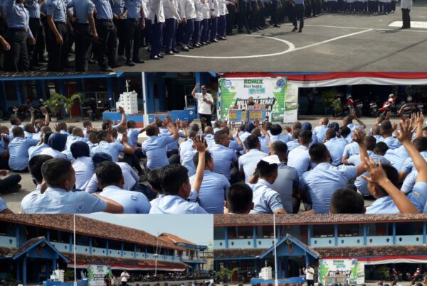 Road Show Go To School, Milenial Sehat Tanpa Narkoba DI SMK BARUNA DUKUHWARU