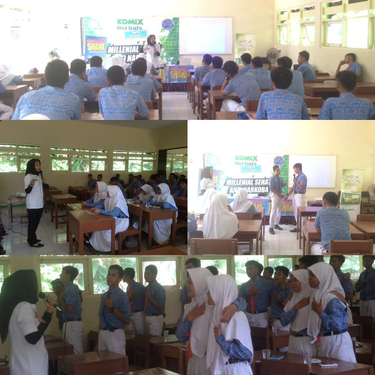 Road Show Go To School, Milenial Sehat Tanpa Narkoba di SMA N 3 Slawi Road Show Go To School, Milenial Sehat Tanpa Narkoba di SMA N 3 Slawi