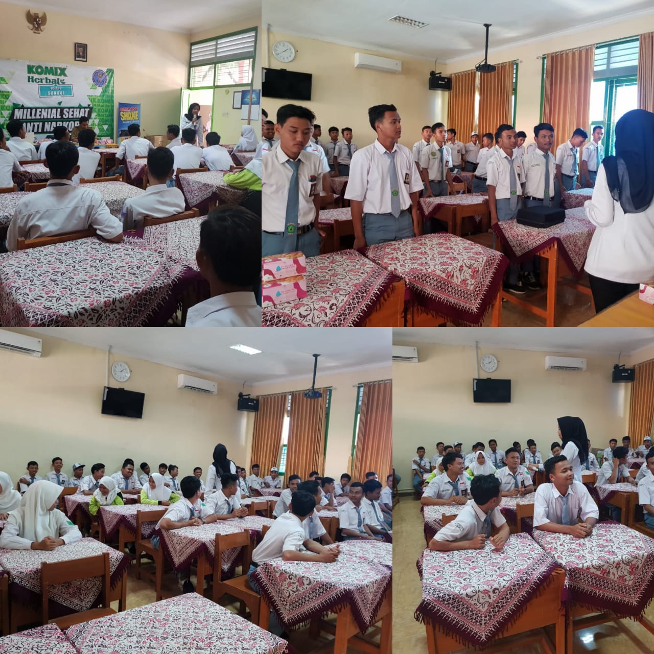 Road Show Go To School, Milenial Sehat Tanpa Narkoba DI SMK N 2 SLAWI Road Show Go To School, Milenial Sehat Tanpa Narkoba DI SMK N 2 SLAWI