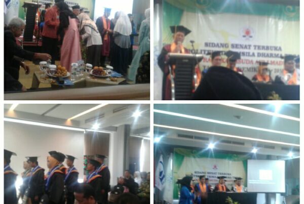 Menghadiri Undangan Wisuda Ke-5 Politeknik Trisila Dharma Tegal