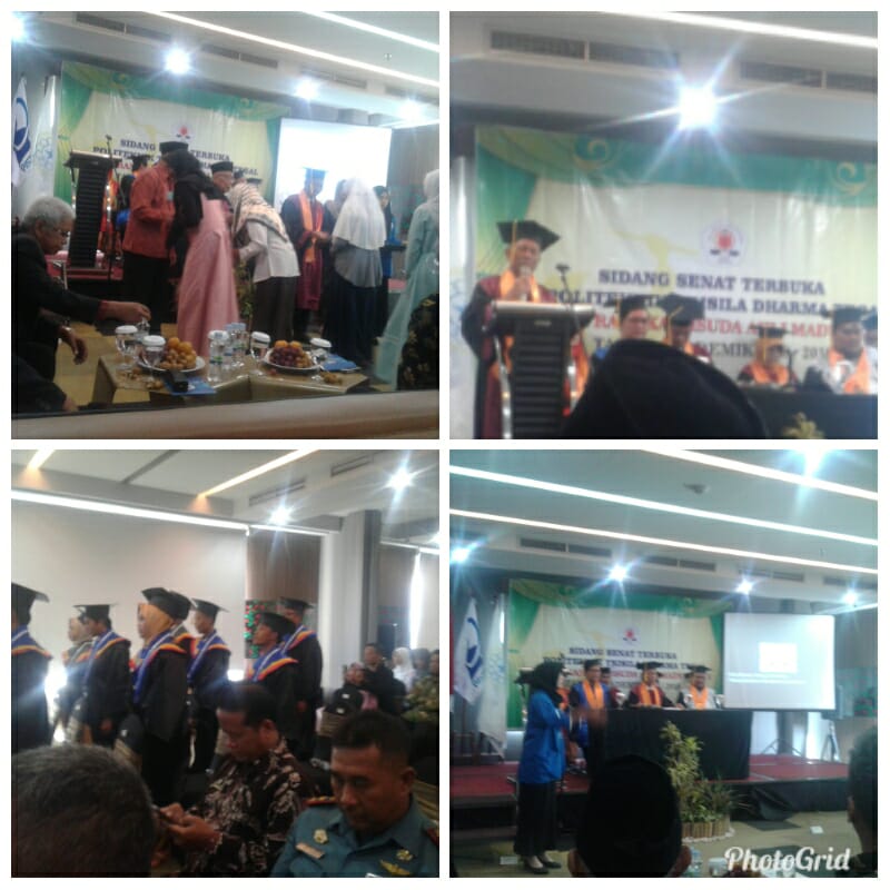 Menghadiri Undangan Wisuda Ke-5 Politeknik Trisila Dharma Tegal Menghadiri Undangan Wisuda Ke-5 Politeknik Trisila Dharma Tegal