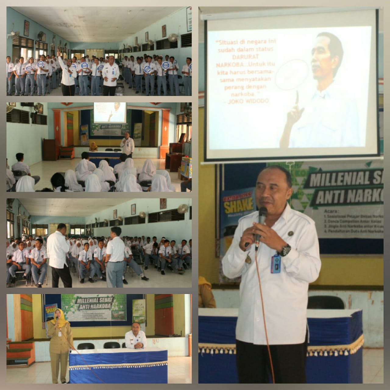 Road Show Go To School, Milenial Sehat Tanpa Narkoba SMA NEGERI 3 Tegal Road Show Go To School, Milenial Sehat Tanpa Narkoba SMA NEGERI 3 Tegal