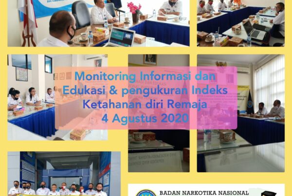 Monitoring Informasi dan Edukasi serta pengukuran Indeks Ketahanan diri Remaja