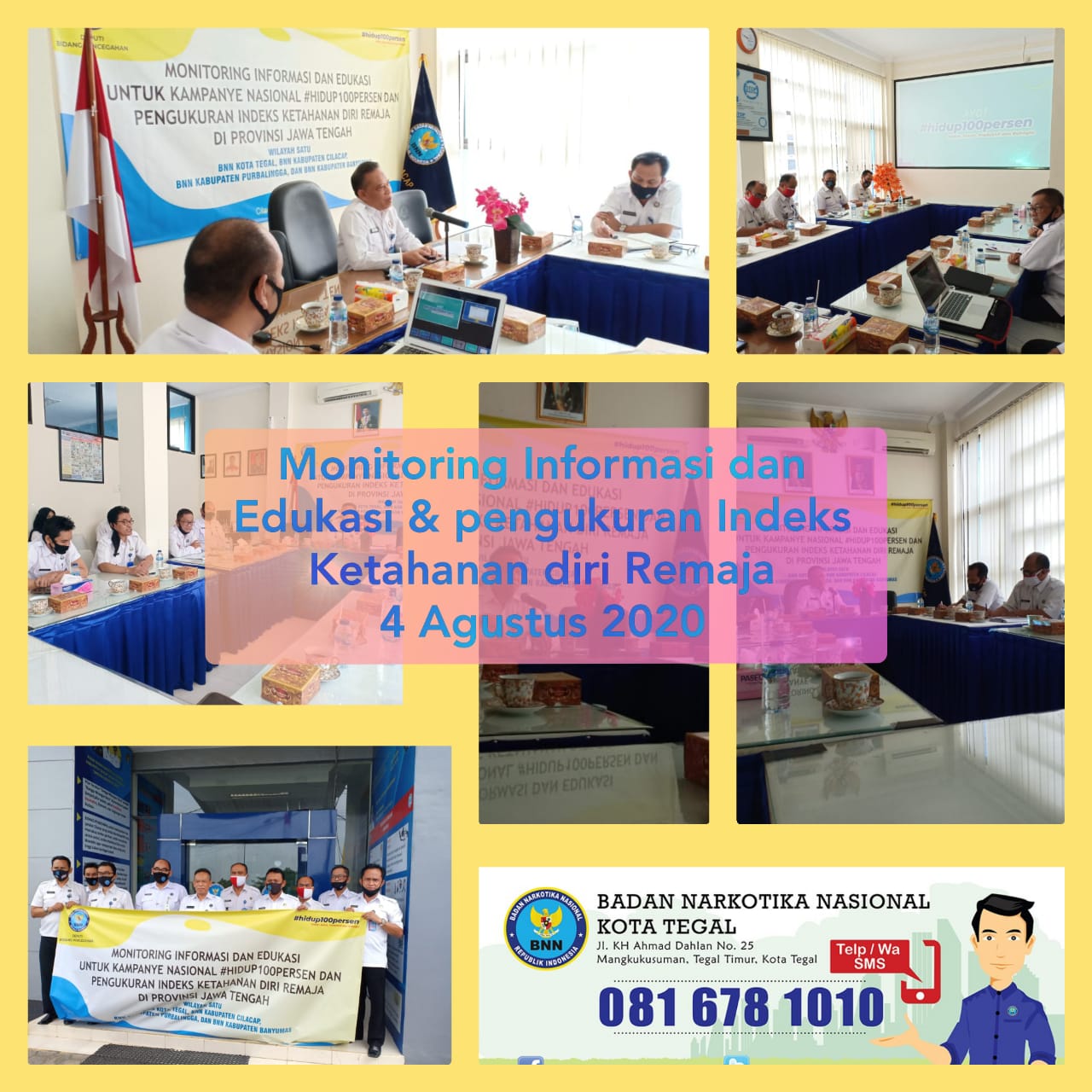 Monitoring Informasi dan Edukasi serta pengukuran Indeks Ketahanan diri Remaja Monitoring Informasi dan Edukasi serta pengukuran Indeks Ketahanan diri Remaja