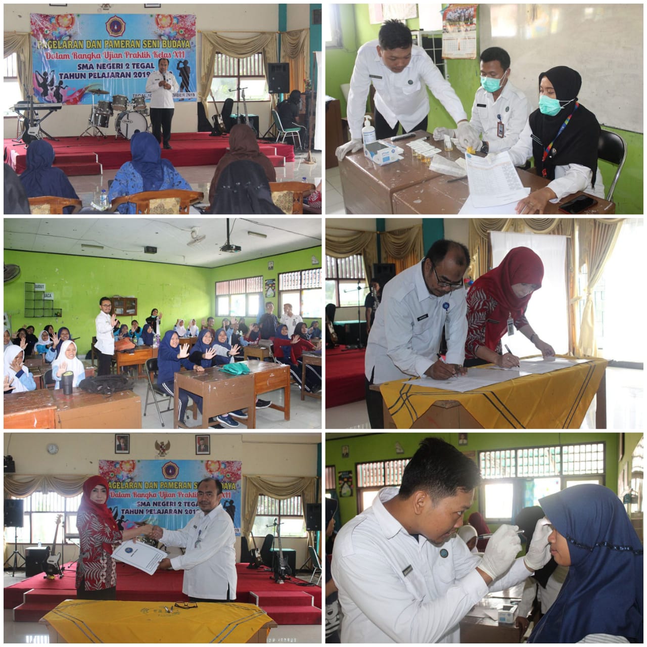 Test Urine Di Lingkungan Pendidikan di SMA N 2 Kota Tegal Test Urine Di Lingkungan Pendidikan di SMA N 2 Kota Tegal