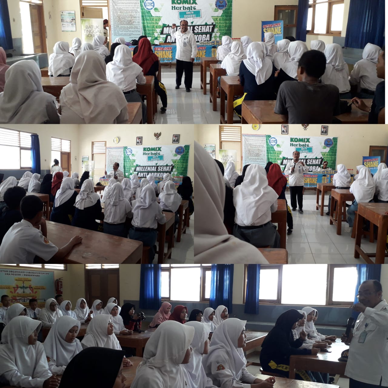 Road Show Go To School, Milenial Sehat Tanpa Narkoba Road Show Go To School, Milenial Sehat Tanpa Narkoba