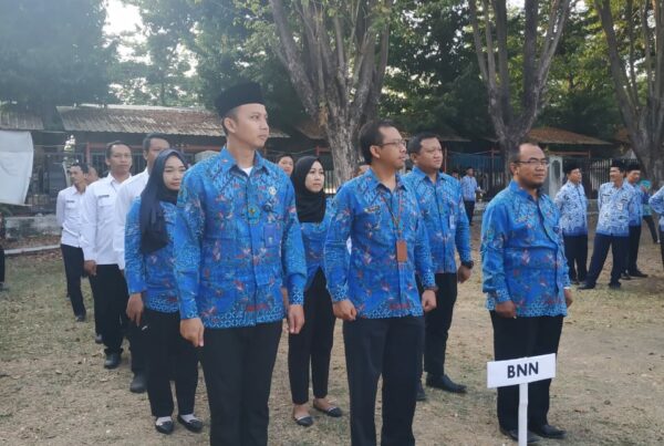 Upacara Bendera dalam Peringatan Hari Proklamasi Hari Ulang Tahun ke 74 Republik Indonesia
