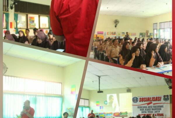 Rencana Aksi Nasional Hak Asasi Manusia (RANHAM) Kota Tegal 2019 di SMP N 6 TEGAL