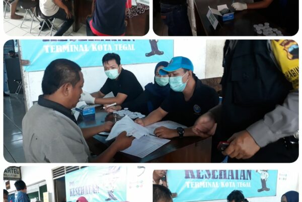 PEMERIKSAAN URINE KEPADA PENGEMUDI ANGKUTAN UMUM DALAM RANGKA ARUS BALIK LEBARAN TAHUN 2019