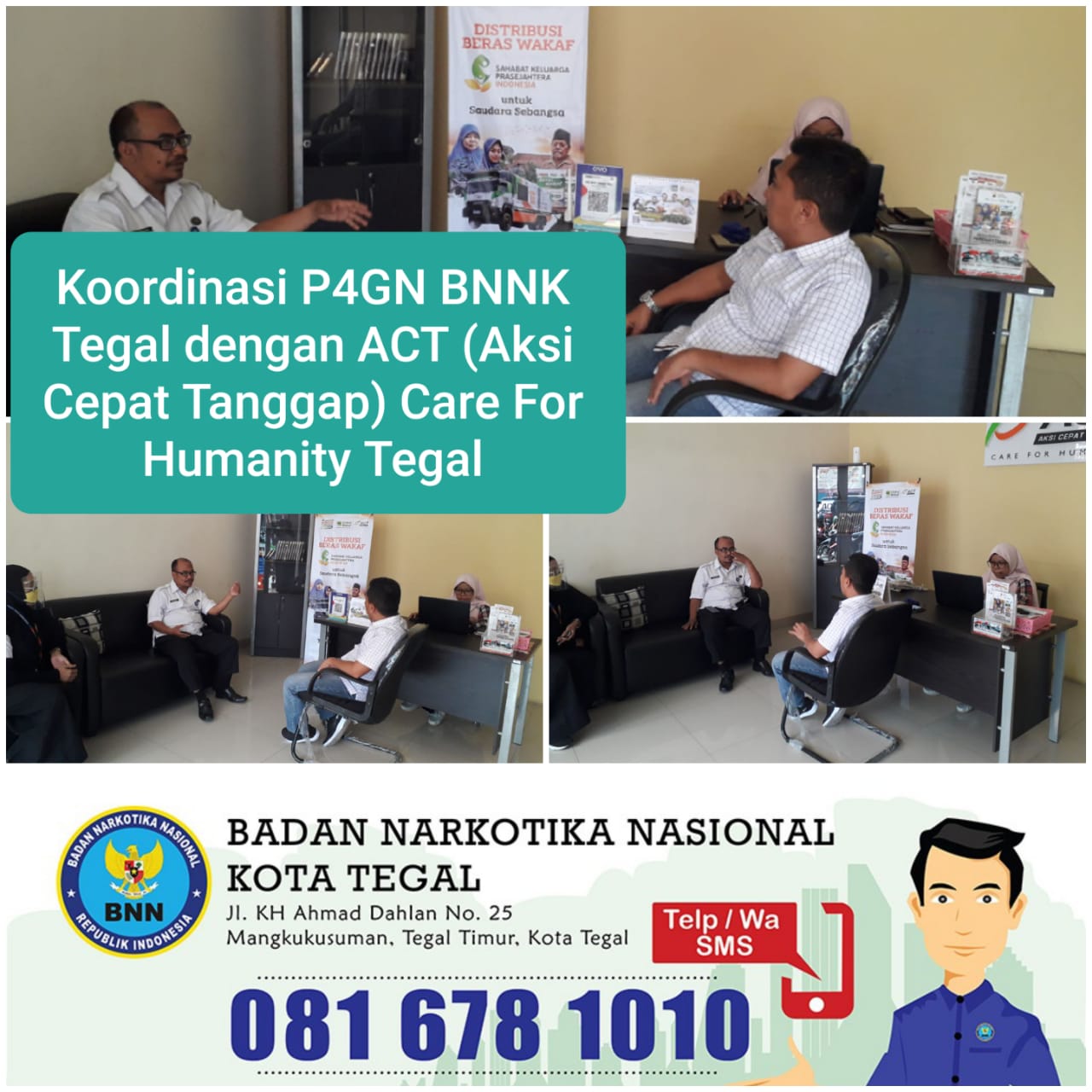 Koordinasi P4GN dengan ACT Koordinasi P4GN dengan ACT