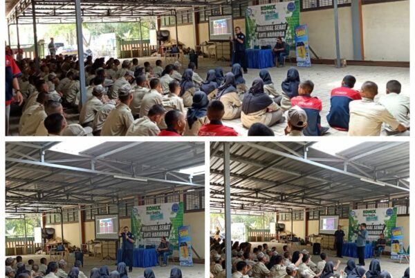 Road Show Go To School, Milenial Sehat Tanpa Narkoba di SMK 1 ADIWERNA