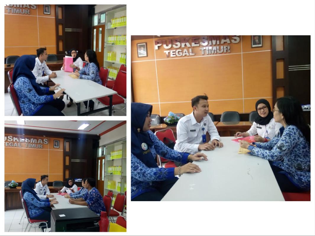 Bimbingan teknis ke LRIP PUSKESMAS TEGAL TIMUR Bimbingan teknis ke LRIP PUSKESMAS TEGAL TIMUR