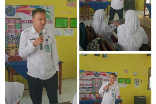 Diseminasi Informasi Sosialisasi P4GN pada kegiatan Pengenalan Lingkungan Sekolah di SMP Muhammadiah 1 Tegal Diseminasi Informasi Sosialisasi P4GN pada kegiatan Pengenalan Lingkungan Sekolah di SMP Muhammadiah 1 Tegal