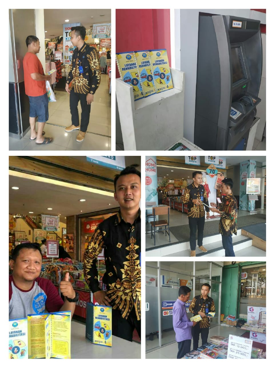 Pemberian informasi terkait rehabilitasi Pemberian informasi terkait rehabilitasi