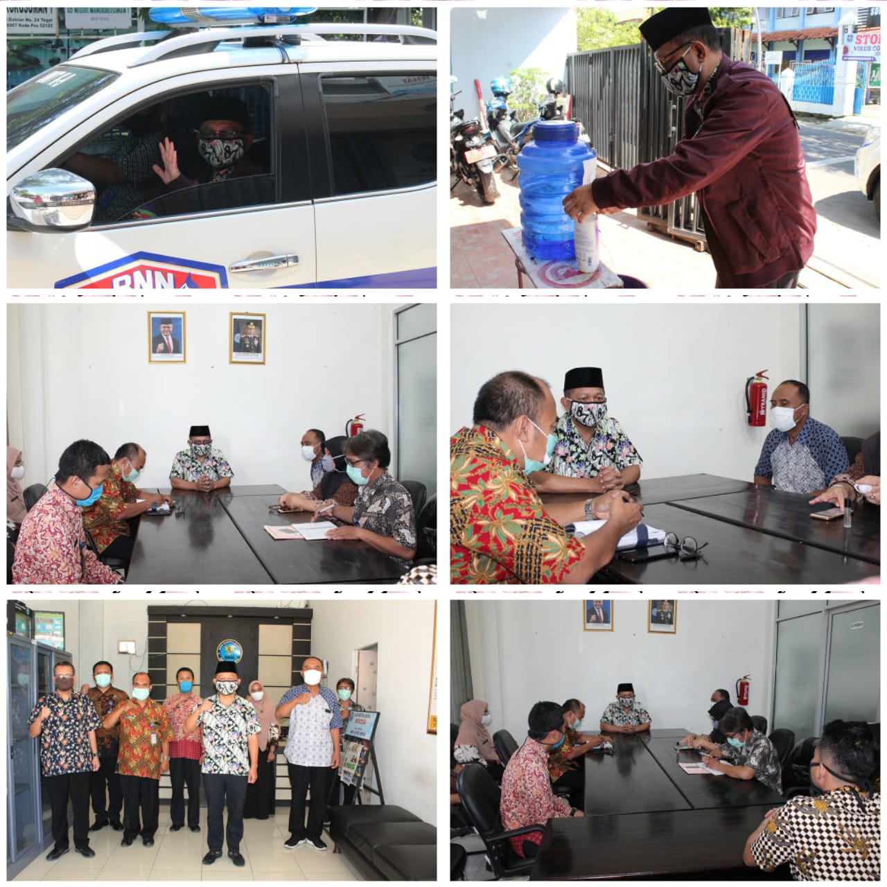 Pengarahan Kepala BNNP Jawa tengah kepada personil BNNK Tegal Pengarahan Kepala BNNP Jawa tengah kepada personil BNNK Tegal
