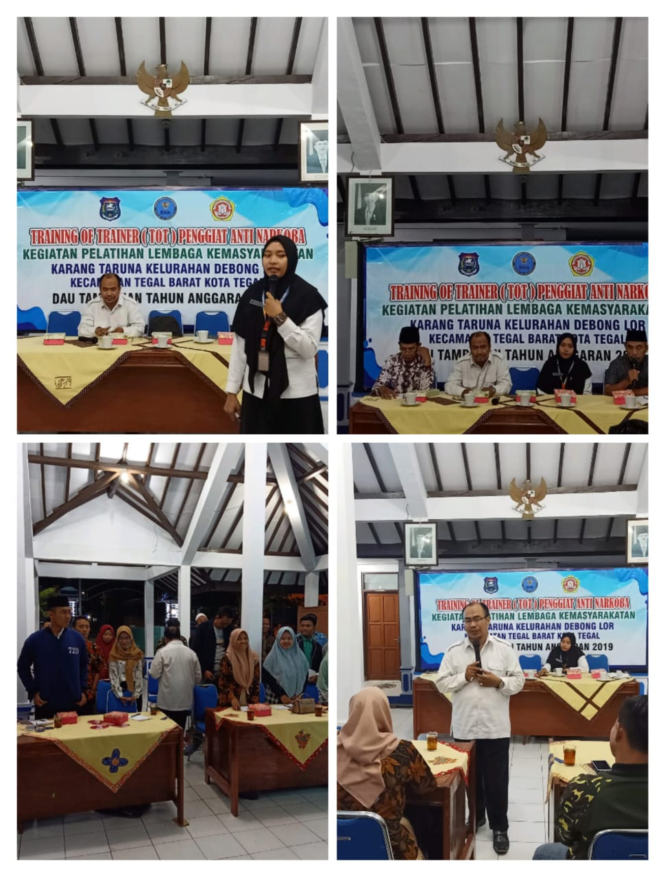 Pemberdayaan masyarakat anti Narkoba (TOT) Penggiat anti Narkoba Kelurahan Debong Lor Kabupaten Tegal Pemberdayaan masyarakat anti Narkoba (TOT) Penggiat anti Narkoba Kelurahan Debong Lor Kabupaten Tegal