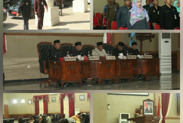 RAPAT PARIPURNA DPRD KOTA TEGAL