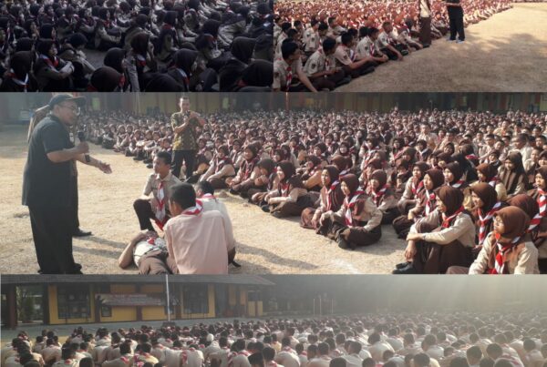 Road Show Go To School, Milenial Sehat Tanpa Narkoba SMK 2 ADIWERNA