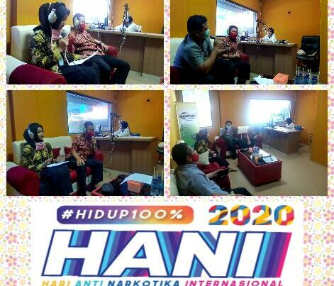Diseminasi Informasi melalui Talkshow siaran langsung Radio Radar Tegal