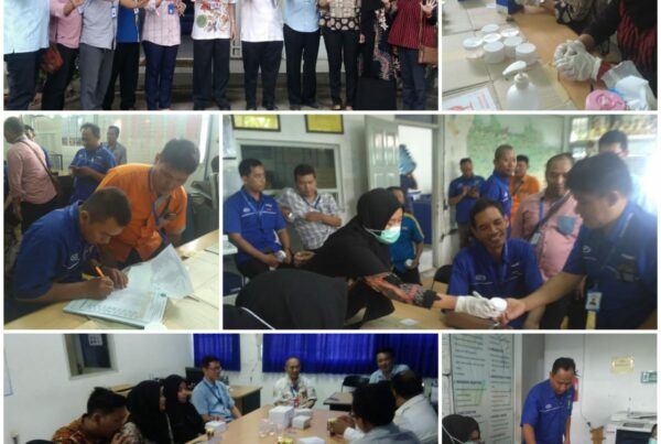 Kegiatan Test Urine Di Lingkungan Swasta (PT Bina San Prima Cabang Kota Tegal)