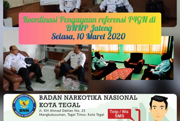 Koordinasi Pengayaan Referensi P4GN di BNNP Jateng Koordinasi Pengayaan Referensi P4GN di BNNP Jateng