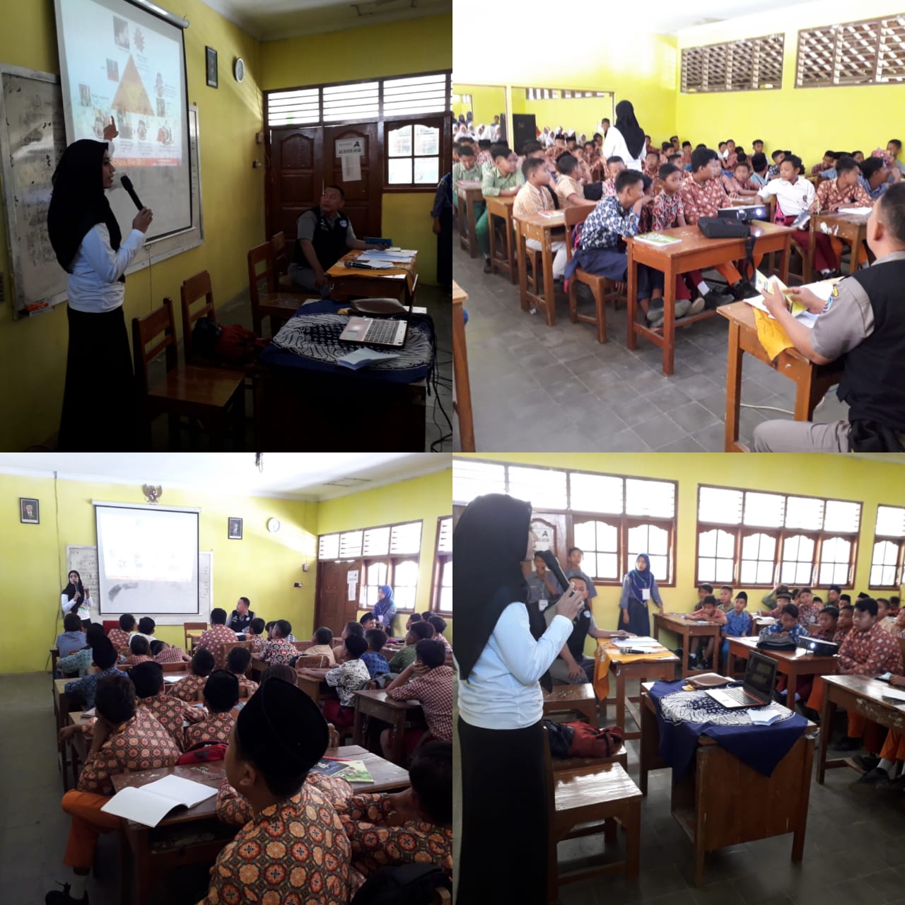 Diseminasi Informasi Sosialisasi P4GN pada kegiatan Pengenalan Lingkungan Sekolah di Mts Nu 01 Kramat Kabupaten Tegal Diseminasi Informasi Sosialisasi P4GN pada kegiatan Pengenalan Lingkungan Sekolah di Mts Nu 01 Kramat Kabupaten Tegal