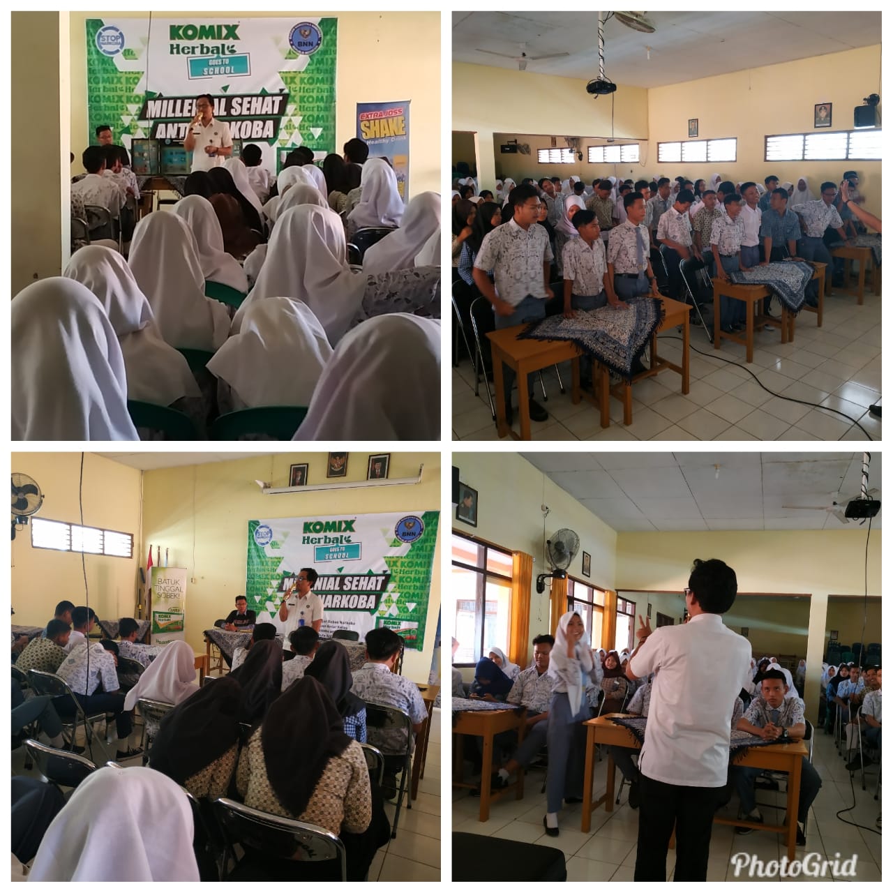 Road Show Go To School, Milenial Sehat Tanpa Narkoba Road Show Go To School, Milenial Sehat Tanpa Narkoba