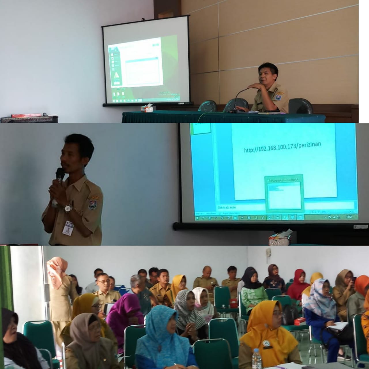 Mengikuti Sosialisasi Pelayanan Perijinan Kesehatan Online Mengikuti Sosialisasi Pelayanan Perijinan Kesehatan Online