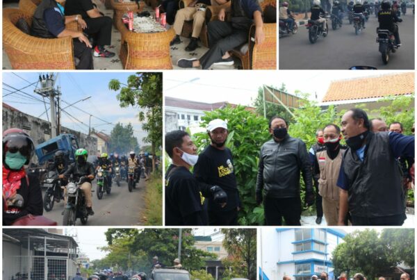 Monitoring Wajah Kota (Hidup 100% Sadar, Sehat, Produktif dan Bahagia Tanpa Narkoba) bersama Kepala BNNP Jateng dan Walikota Tegal