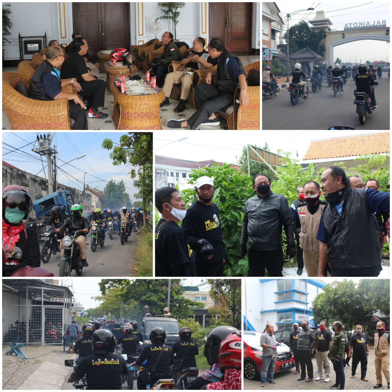 Monitoring Wajah Kota (Hidup 100% Sadar, Sehat, Produktif dan Bahagia Tanpa Narkoba) bersama Kepala BNNP Jateng dan Walikota Tegal Monitoring Wajah Kota (Hidup 100% Sadar, Sehat, Produktif dan Bahagia Tanpa Narkoba) bersama Kepala BNNP Jateng dan Walikota Tegal